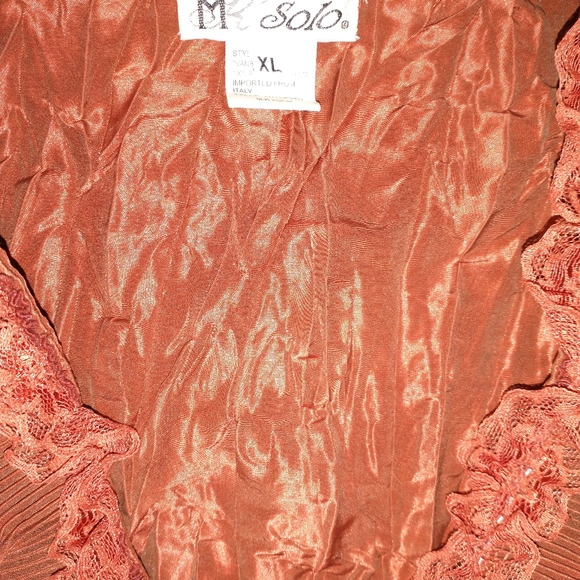 MK SOLO "VANESSA" TAFFETA BLOUSE - Picture 8 of 11